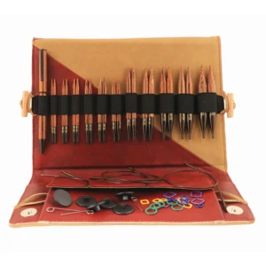 Set Agujas Intercambiables Ginger Special Deluxe con Soporte para Patrones - KnitPro