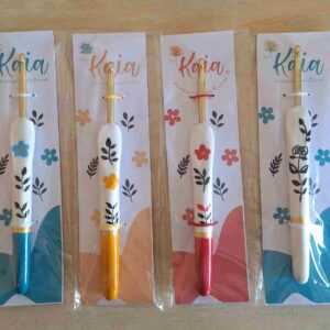 Agujas de crochet artesanales