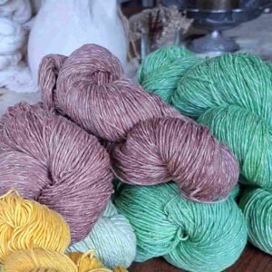 Merino 18 micras con Algodón , 100 grs 375 mts Sport